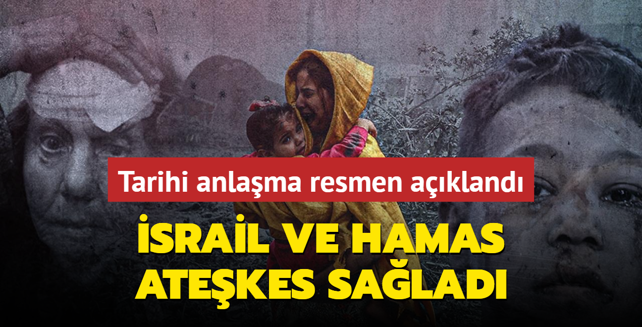 Tarihi anlama resmen akland: srail ve Hamas atekes salad