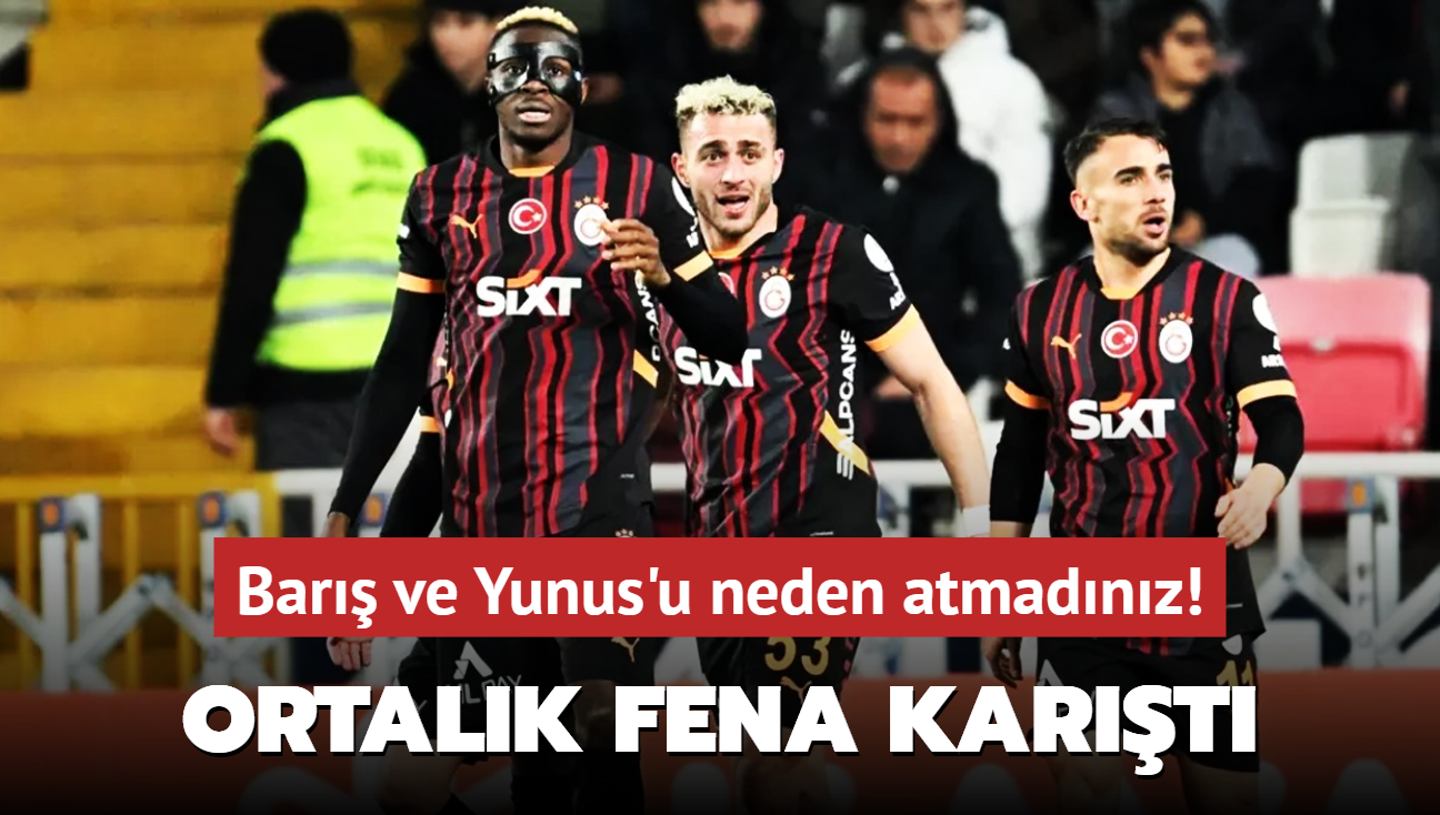 Bar ve Yunus'u neden atmadnz!