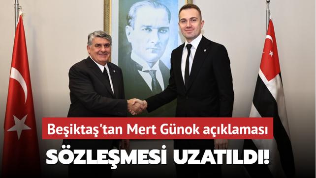 Beikta'tan Mert Gnok aklamas! Szlemesi uzatld