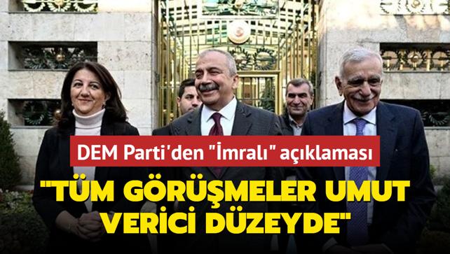 DEM Parti'den 'mral' aklamas