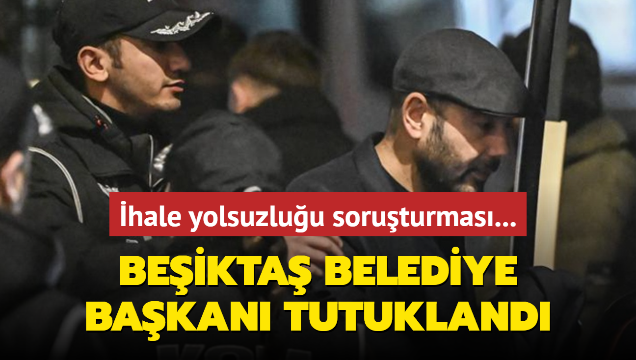 hale yolsuzluu soruturmas... Beikta Belediye Bakan Akpolat tutukland