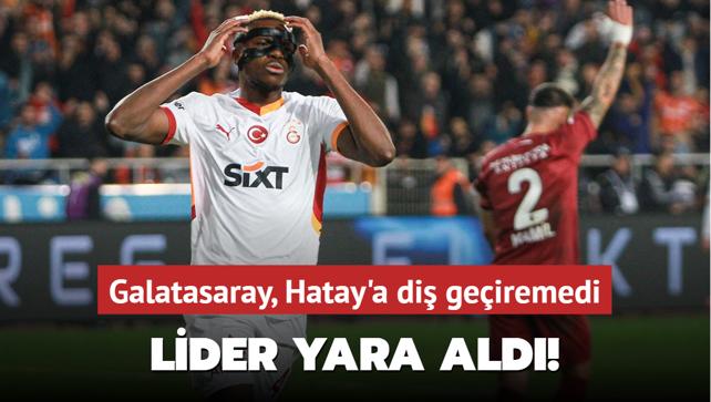 MA SONUCU: Hatayspor 1-1 Galatasaray