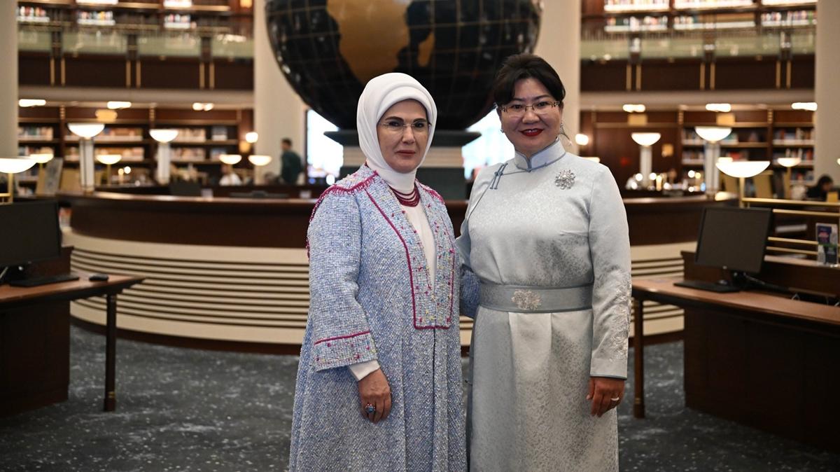 Emine Erdoan: Moolistan Devlet Bakan ve einin ziyareti dostluumuzu pekitirdi