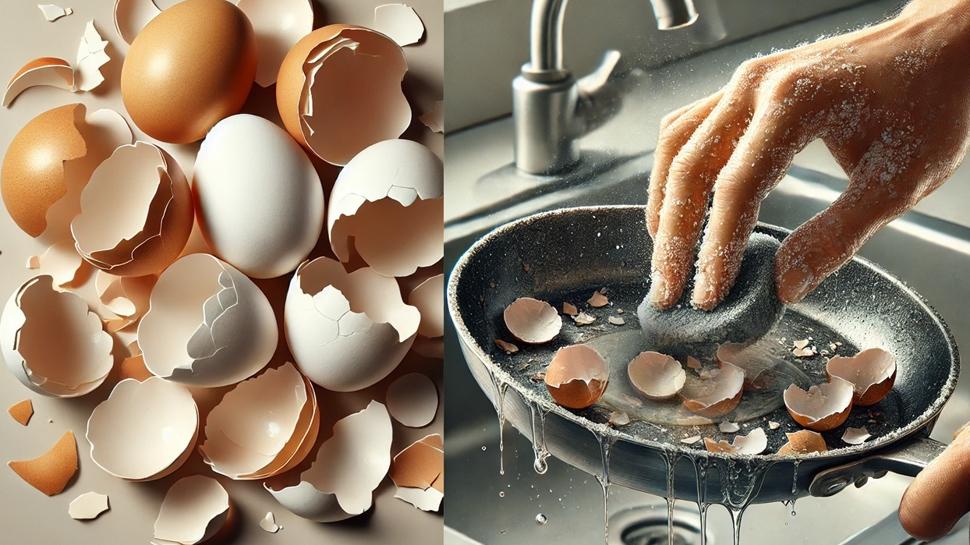 Tasarrufun şifresi: Yumurta kabukları! 1 paket deterjana bedel temizlik tüyosu!