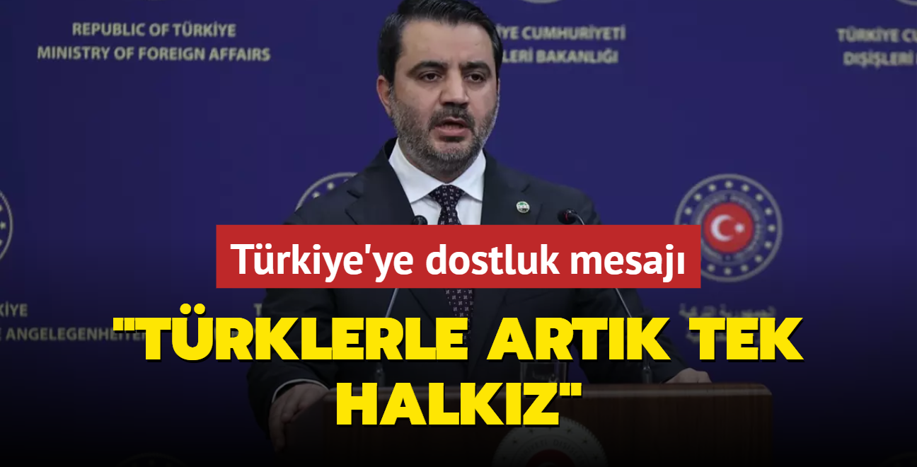 Trklerle artk tek halkz