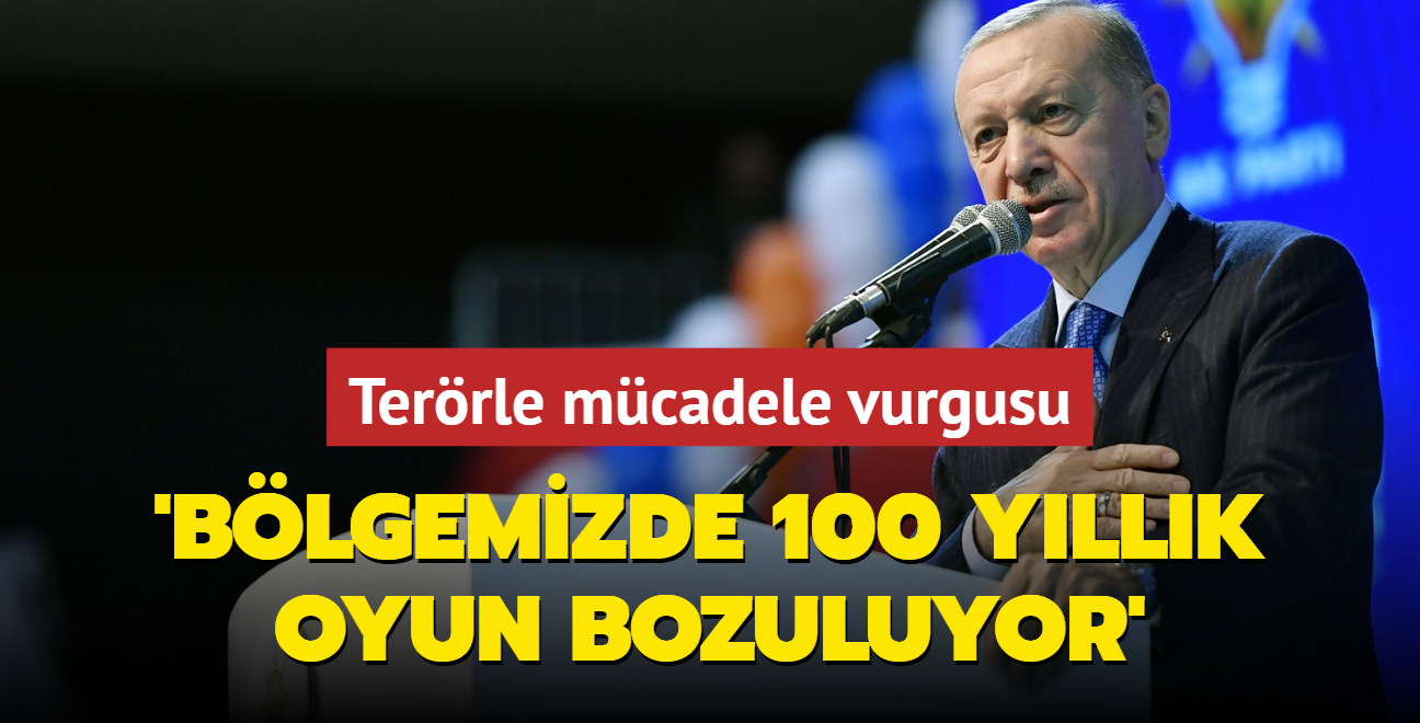 Bakan Erdoan'dan terrle mcadele vurgusu: YPG'ye kar en kk bir msamahamz yoktur