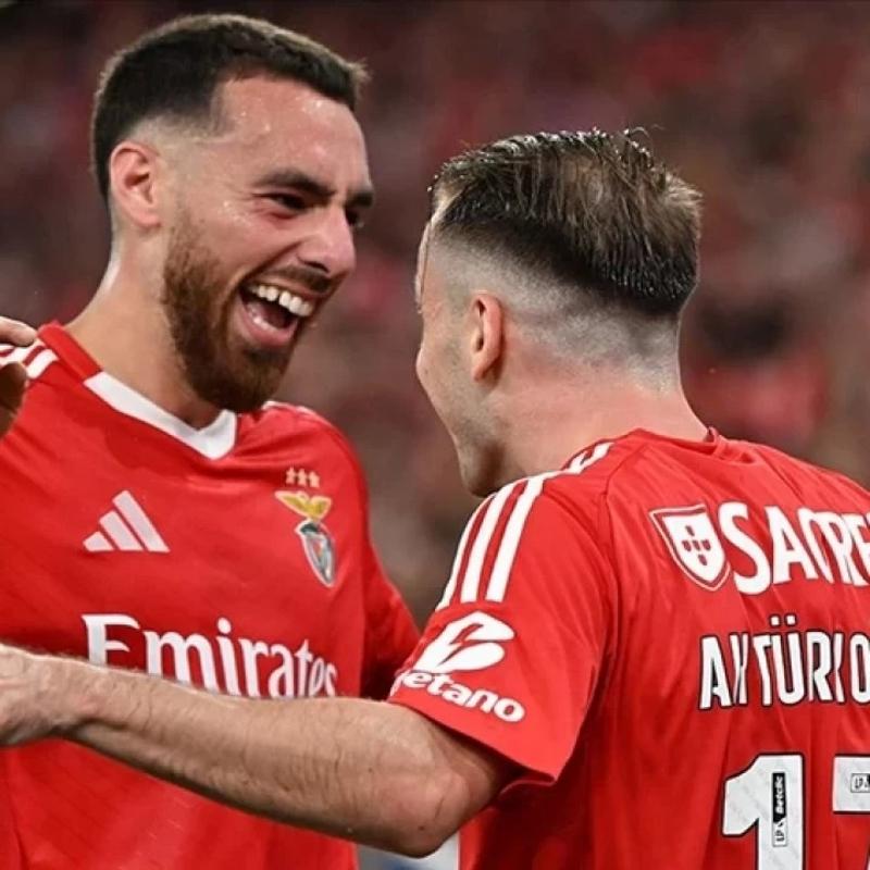 Kerem asist, Orkun gol! Benfica milli yldzlarla kazand