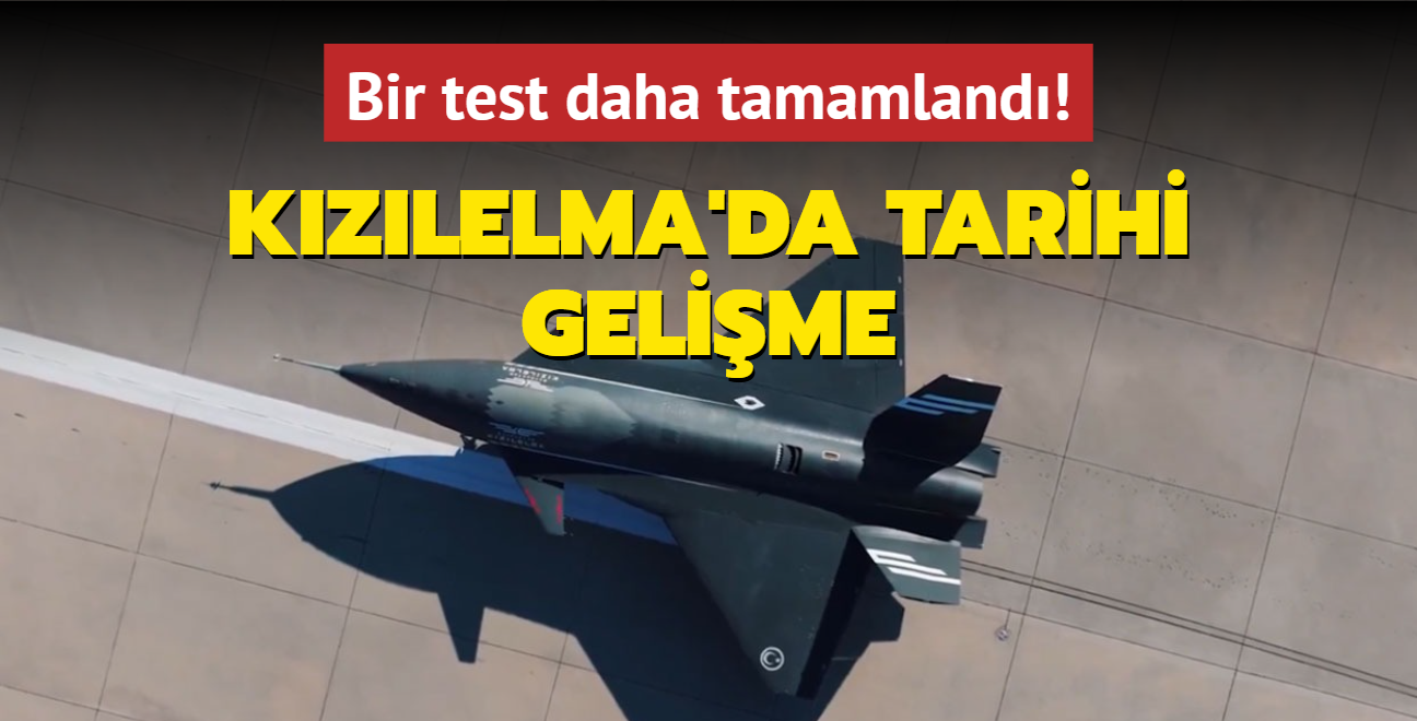 Kzlelma'da tarihi gelime... Bir test daha tamamland!