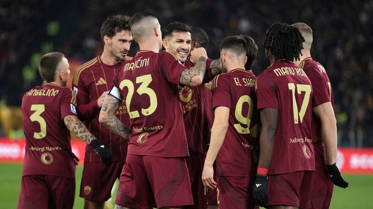 Roma'dan Genoa karsnda 3 goll galibiyet