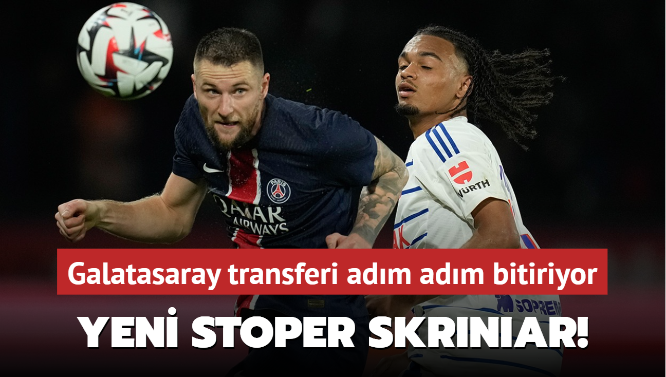 Yeni stoper Milan Skriniar! Galatasaray transferi adm adm bitiriyor