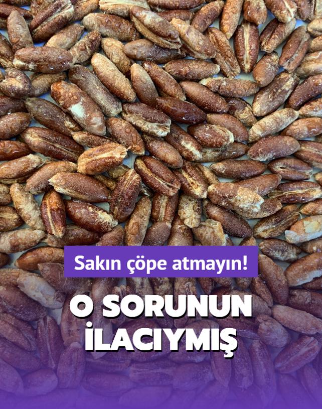 Hurma ekirdeini sakn pe atmayn! Meer o sorunun ilacym