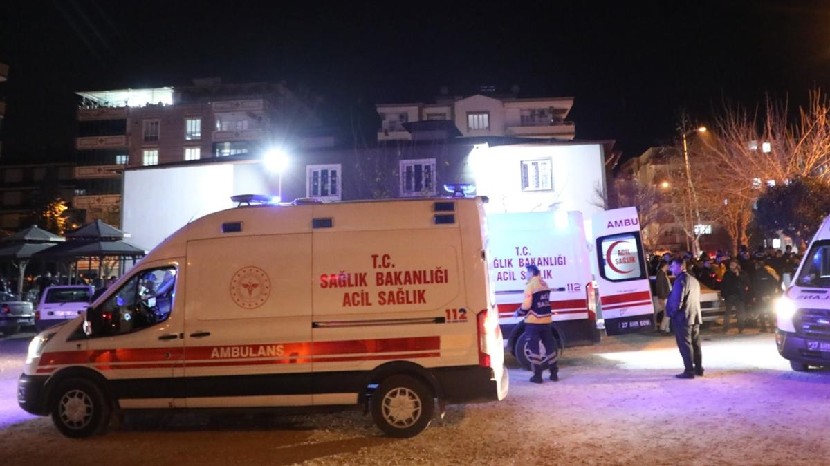 Gaziantep'te taziye evine akraba saldrs: l ve yarallar var