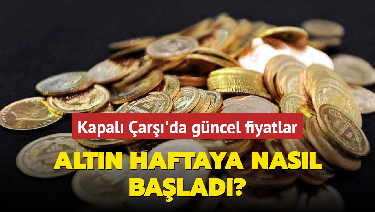 Altn fiyatlar ne kadar" Gram altn ka lira" te Kapal ar'da 20 Ocak 2025 gncel altn kuru fiyatlar (CANLI)