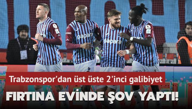 MA SONUCU: Trabzonspor 4-0 Sivasspor