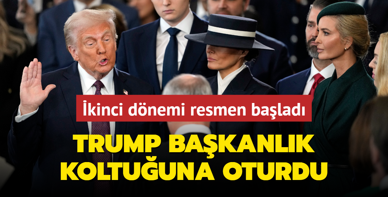 kinci dnemi balad: Trump bakanlk koltuuna oturdu