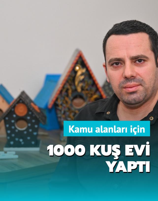 Souktan len kutan etkilenerek kamu alanlarna 4 ylda 1000 ku evi yapt