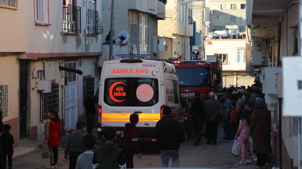 Gaziantep'te iki katl evde yangn: 2 can kayb