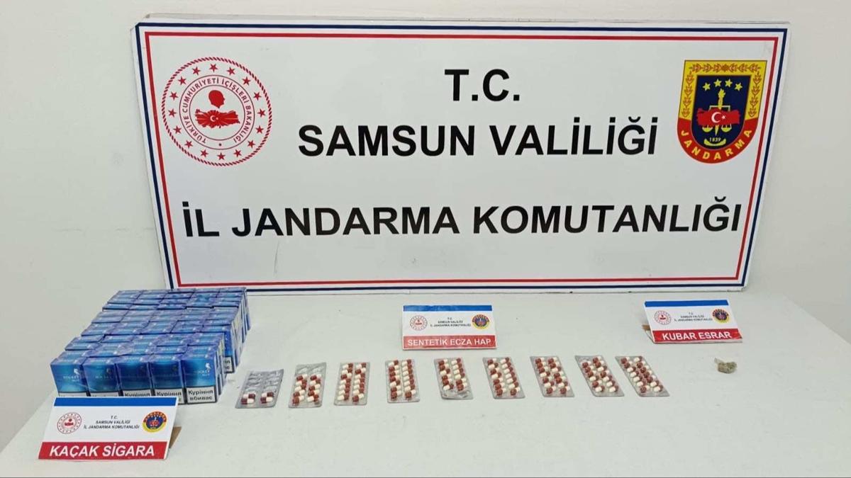 Samsun'da uyuturucu operasyonu... 2 gzalt