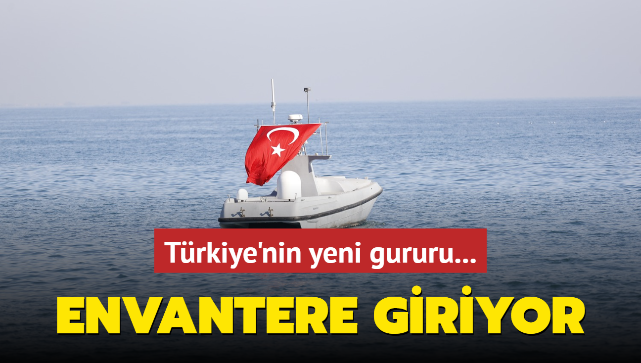 Trkiye'nin yeni gururu... Envantere giriyor