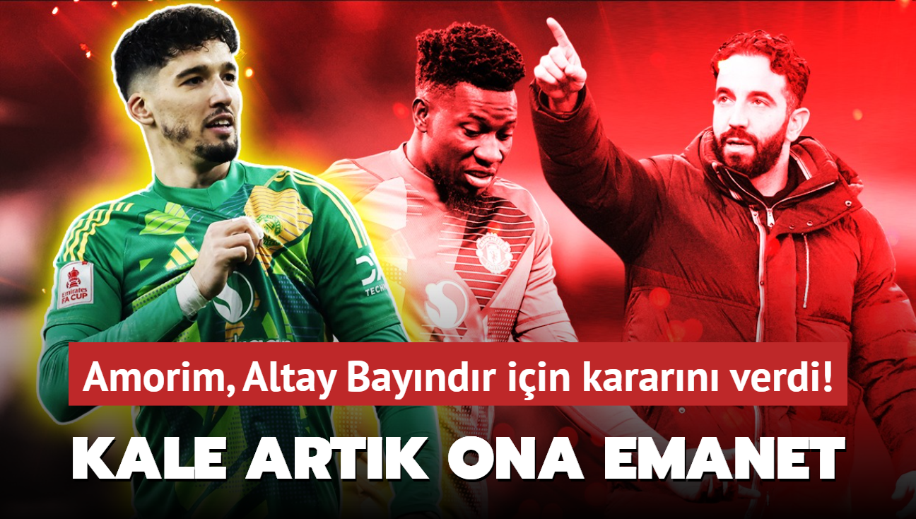 Amorim, Onana'nn biletini kesti: Altay Bayndr iin kararn verdi! Kale artk ona emanet