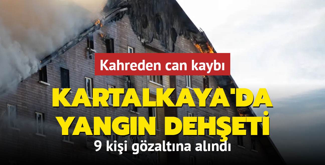 Kartalkaya'da yangn deheti... Kahreden can kayb: 76 l, 51 yaral