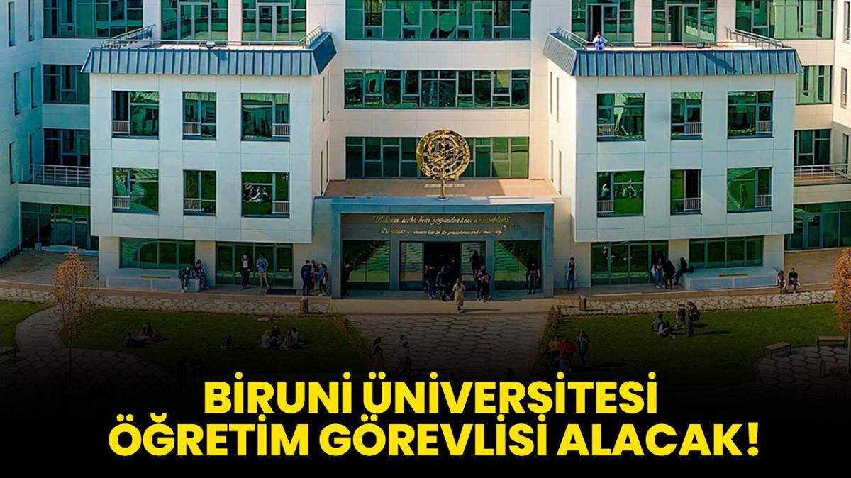 Biruni niversitesi retim Grevlisi alacak!