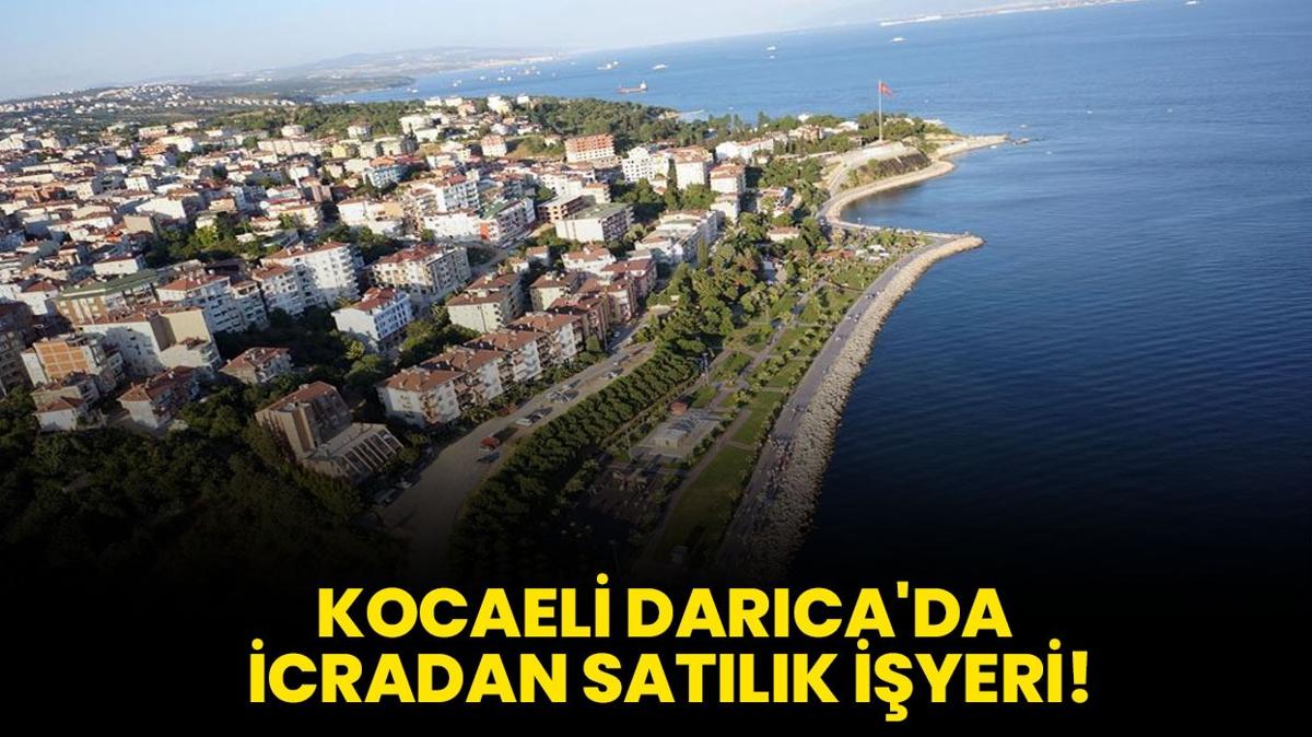 Kocaeli Darca'da icradan satlk iyeri!