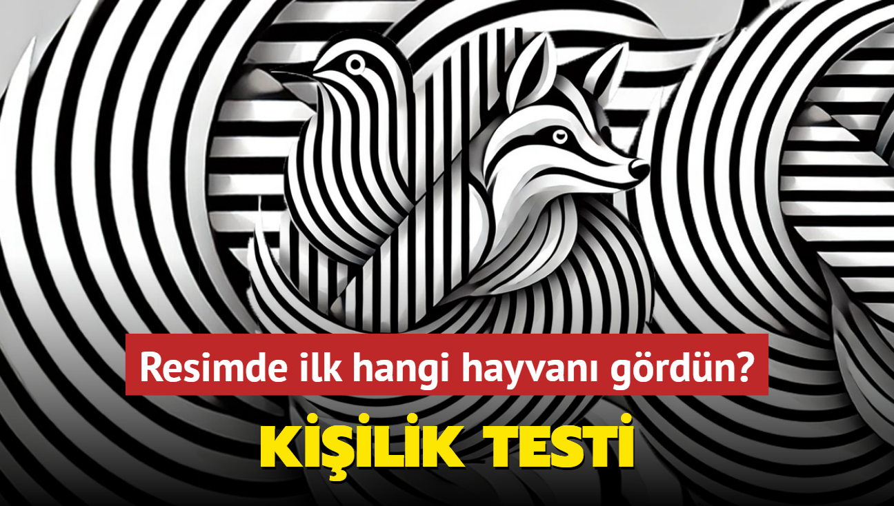 Tek soruda ne kadar zekisin ren! Kiilik testi: Resimde ilk hangi hayvan grdn"