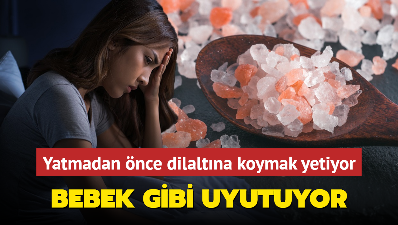 Bebek gibi uyutan ikili! Yatmadan nce dilaltna koymak yetiyor, depresyonu bile azaltyor