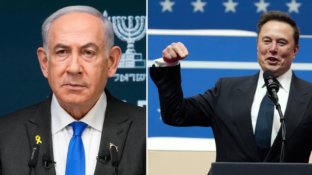 Netanyahu'dan, Nazi selamna benzetilen hareketiyle tepki eken Elon Musk'a destek