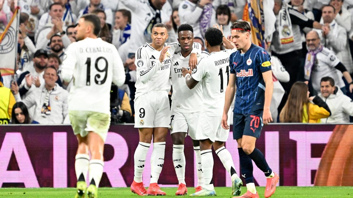 Real Madrid, ampiyonlar Ligi'nde 5 golle kazand