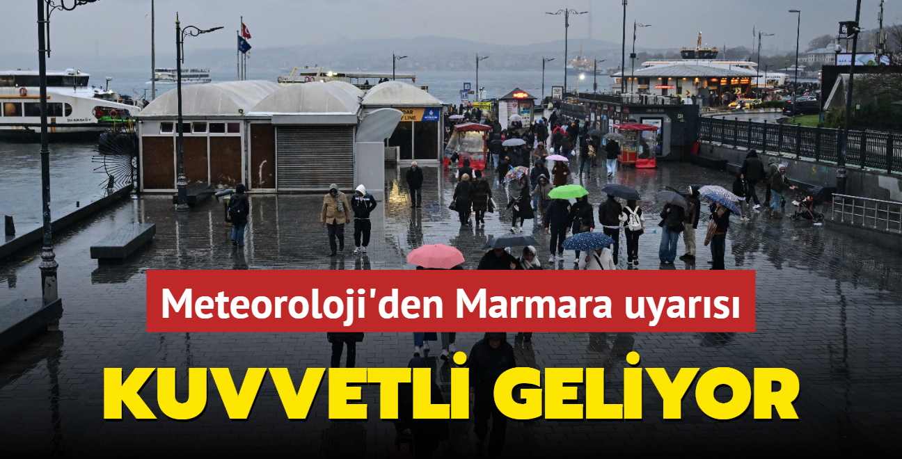 Meteoroloji'den Marmara iin son dakika uyars! Hafta sonu hava nasl olacak"