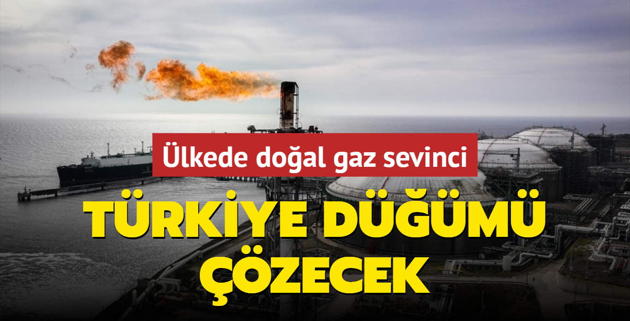 lkede doal gaz sevinci... Trkiye dm zecek