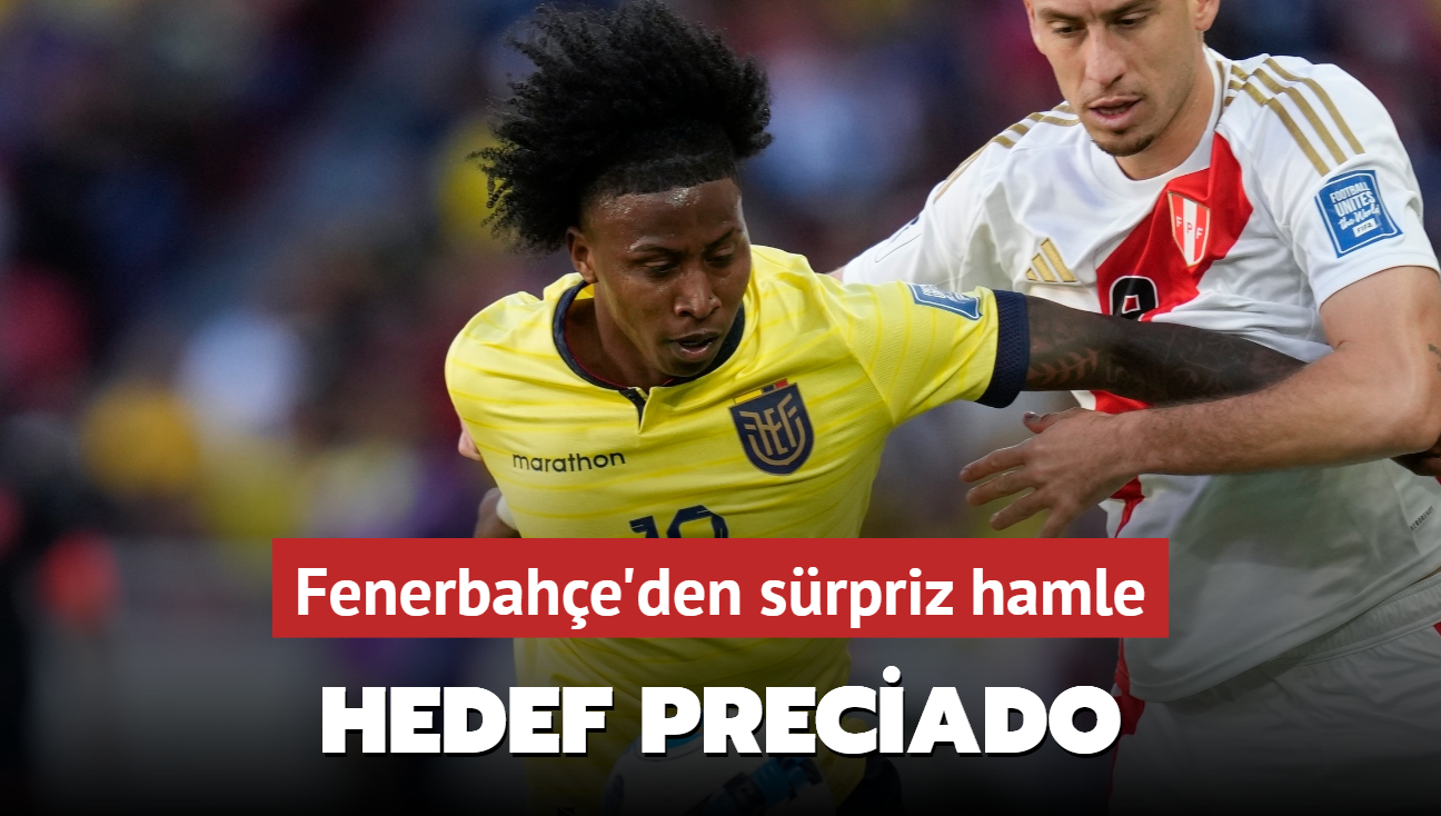 Fenerbahe'den srpriz hamle! Kanarya'da hedef Preciado