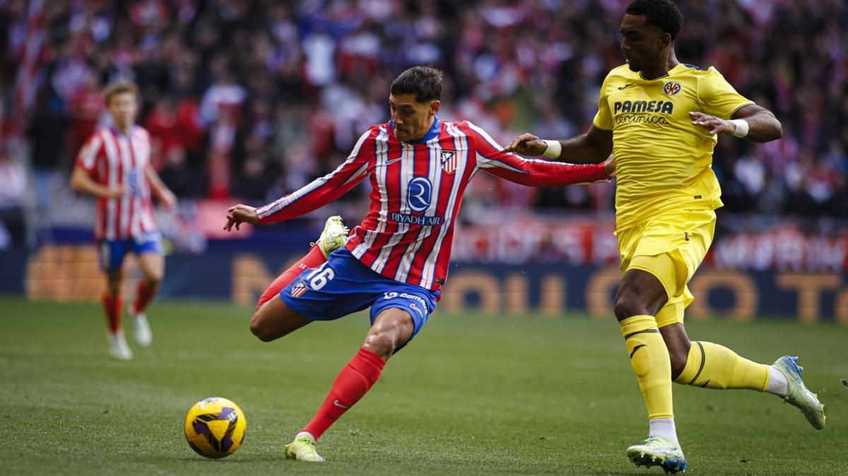 Atletico Madrid'e Villarreal elmesi