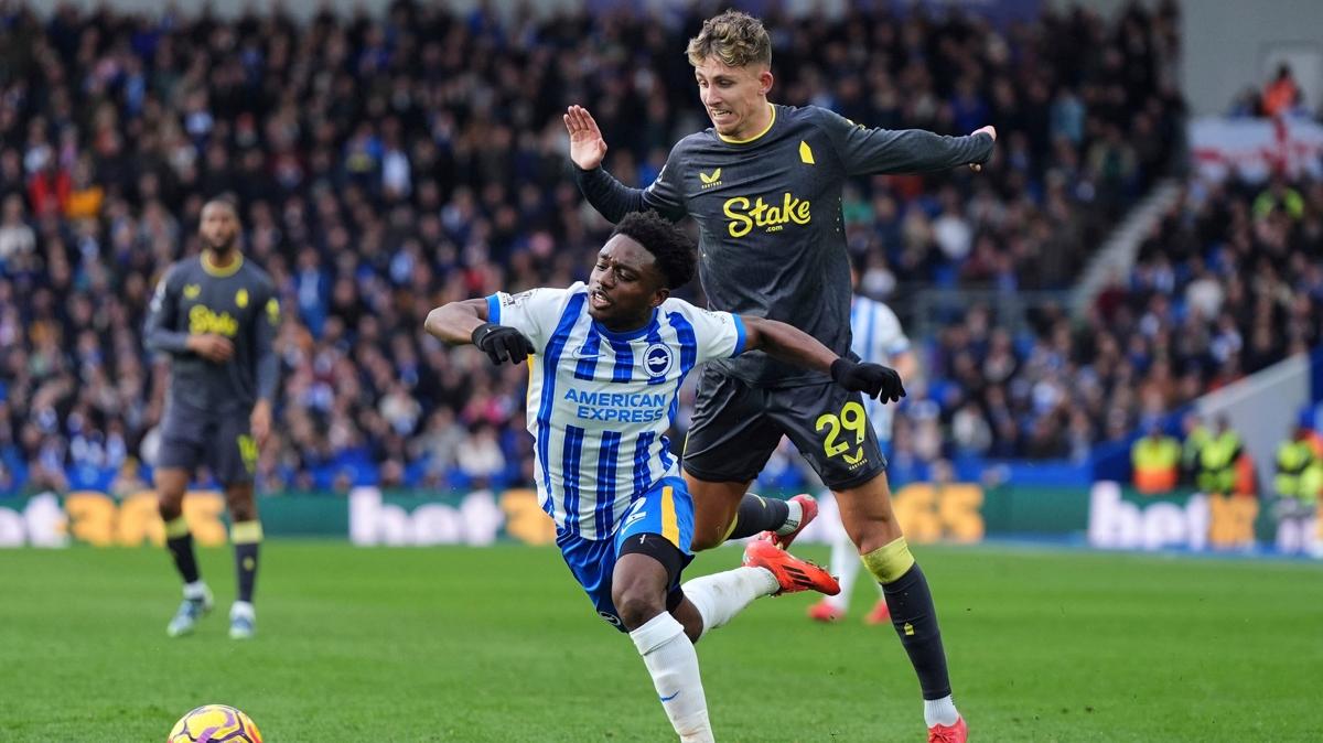 Everton'dan Brighton deplasmannda 3 puan