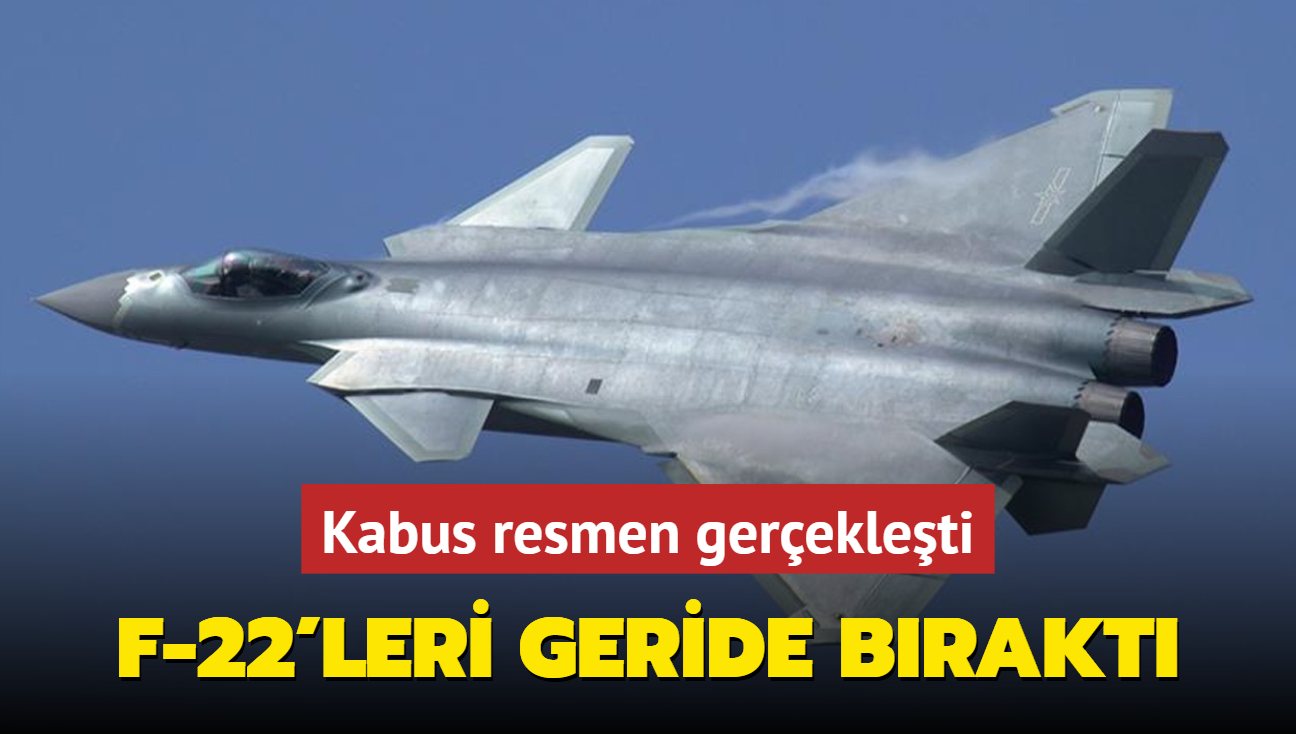 F-22'leri geride brakt: Kabus resmen gerekleti