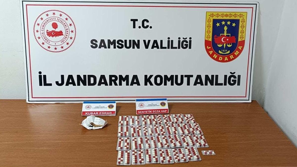 Samsun'da uyuturucu operasyonunda 1 zanl gzaltna alnd