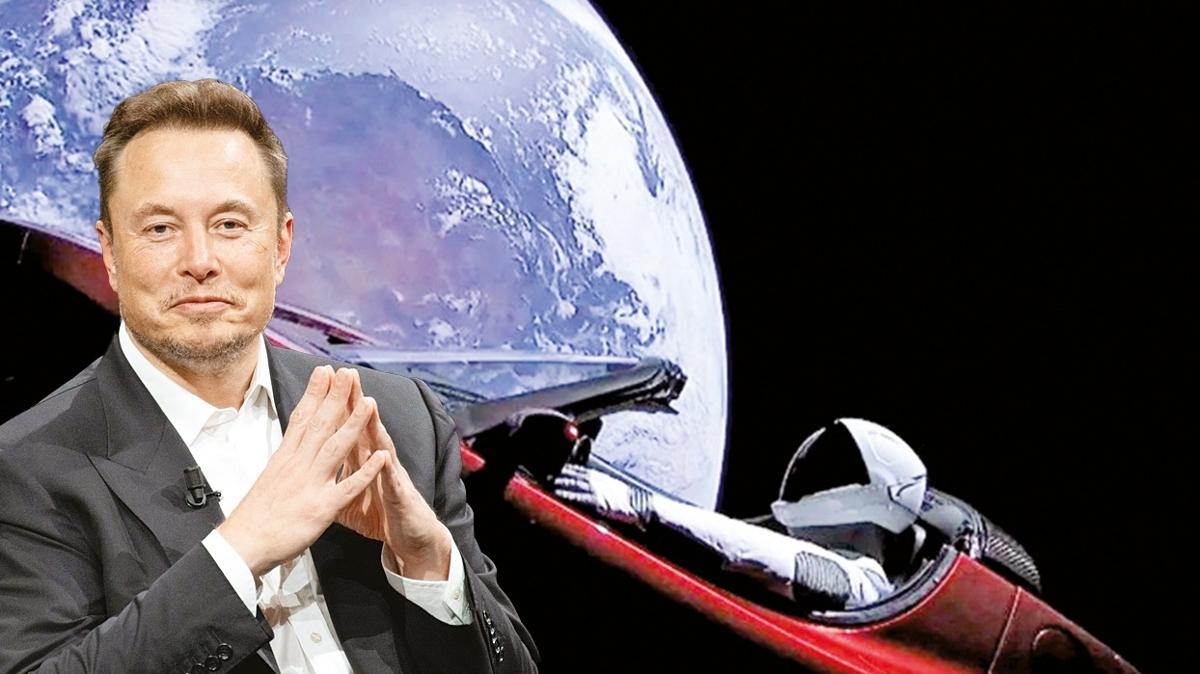 Tesla bumerang gibi dnyaya dnd... Asteroid Elon Musk'n p kt