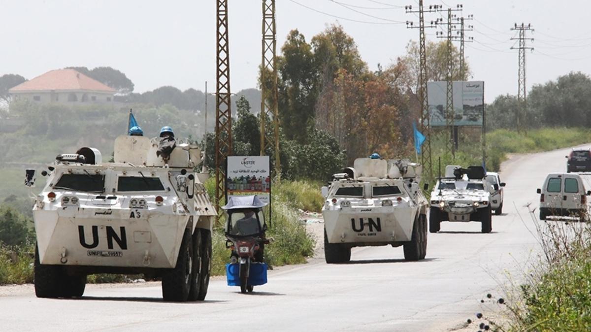 UNIFIL'den srail aklamas