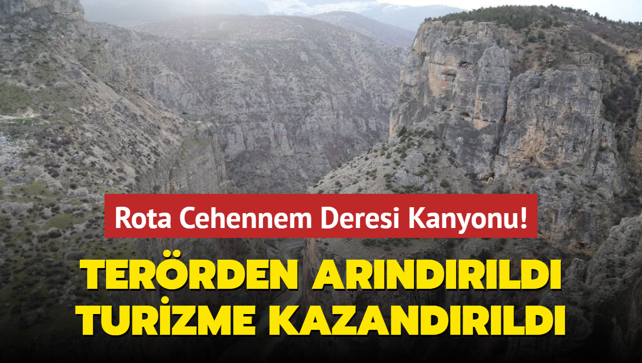 Rota Cehennem Deresi Kanyonu! Terrden arndrlan doa harikas yeni gzde olacak