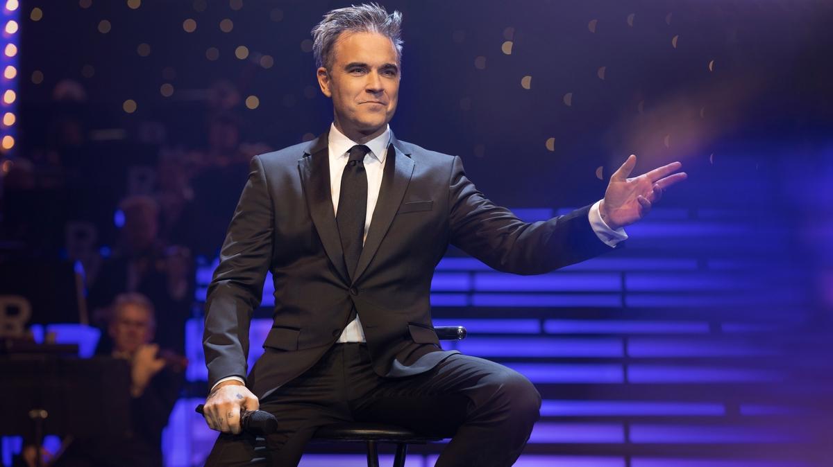 Bir rpda tkendi... Robbie Williams'dan krlmas zor rekor!