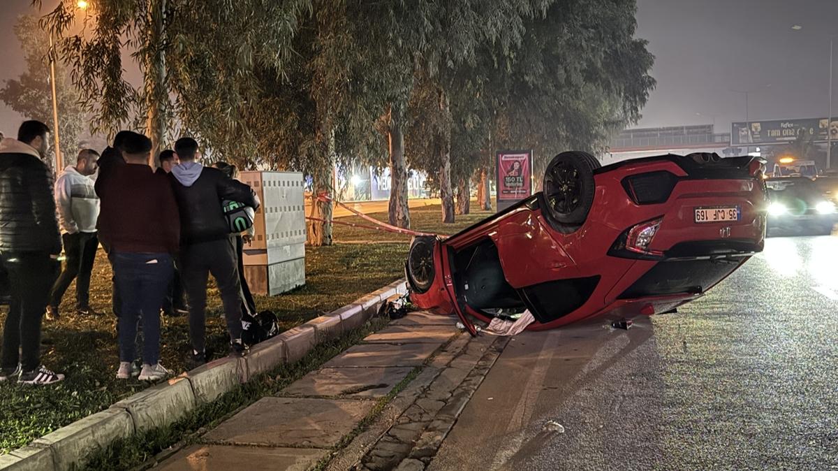 zmir'de zincirleme trafik kazas: 2 yaral