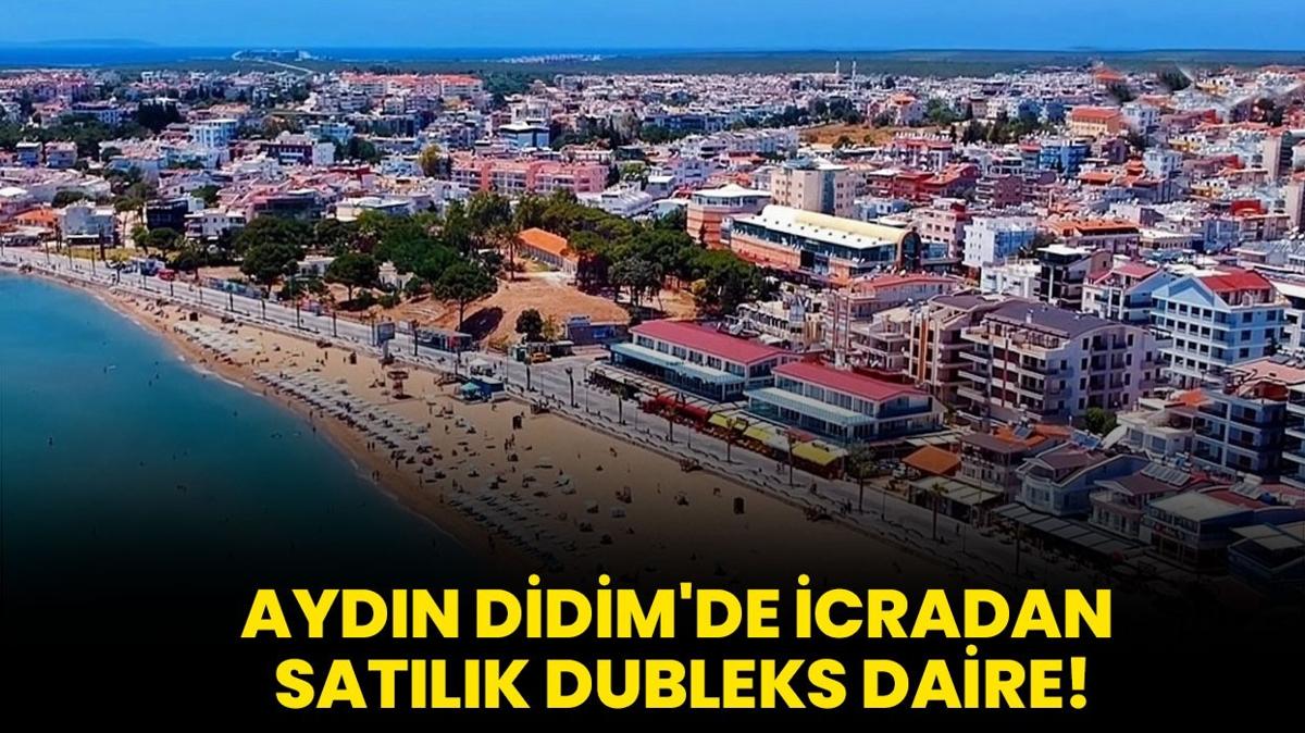 Aydn Didim'de icradan satlk dubleks daire!