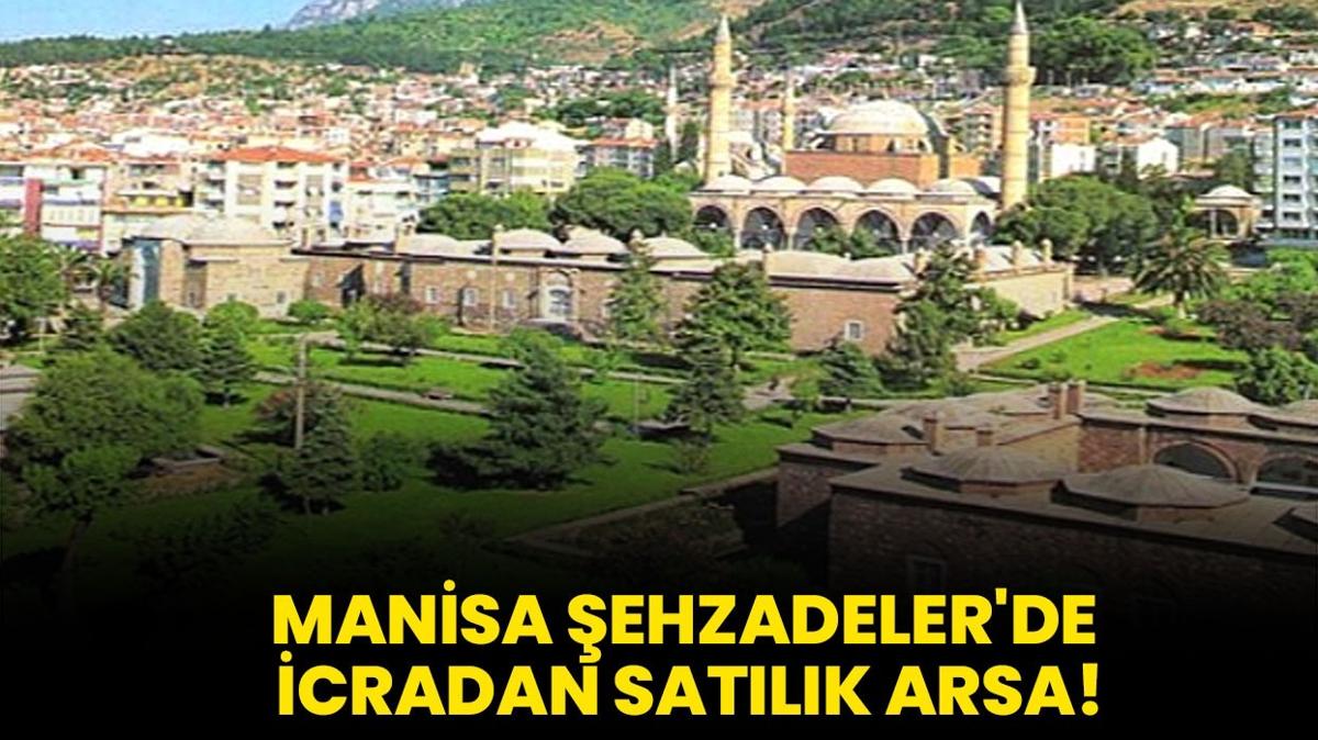 Manisa ehzadeler'de icradan satlk arsa!