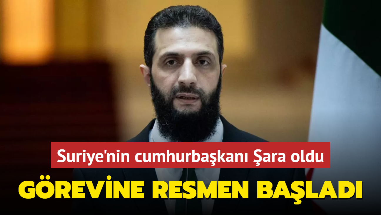 Grevine resmen balad... Suriye'nin cumhurbakan ara oldu