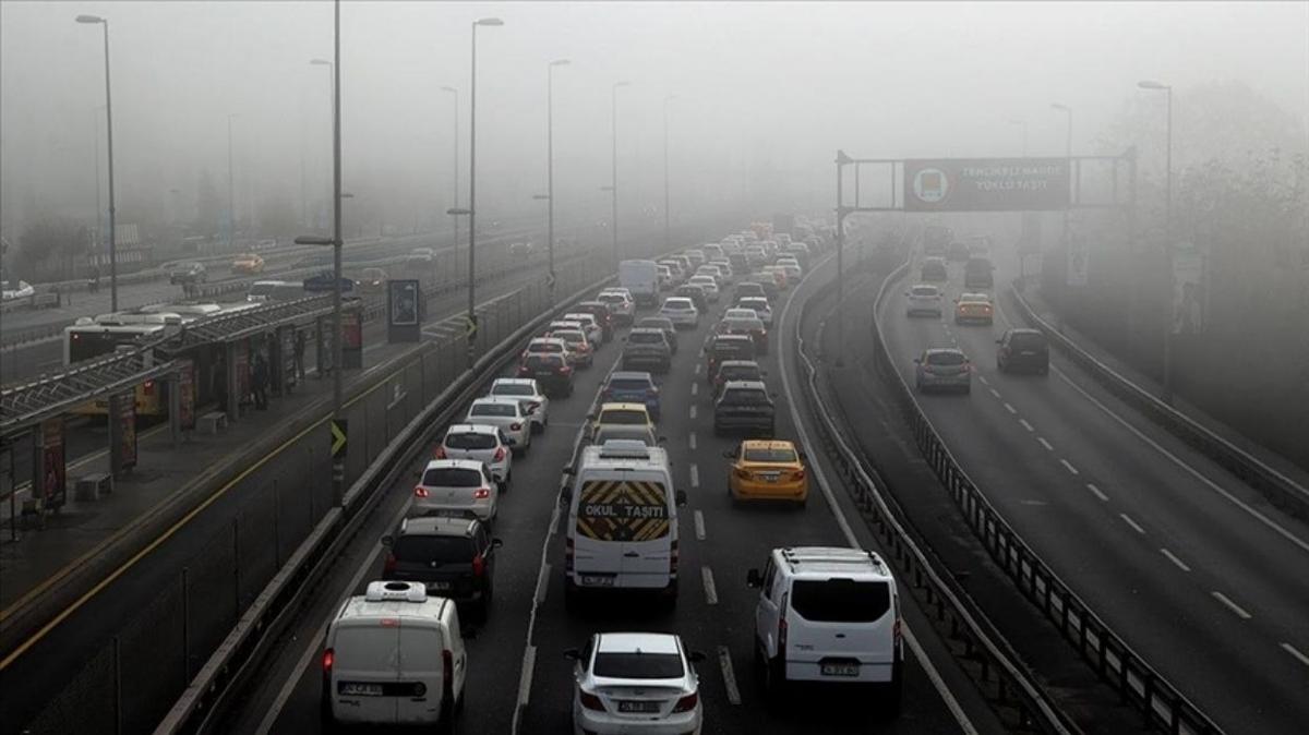 stanbul'un trafik ilesi hava kalitesini de drd