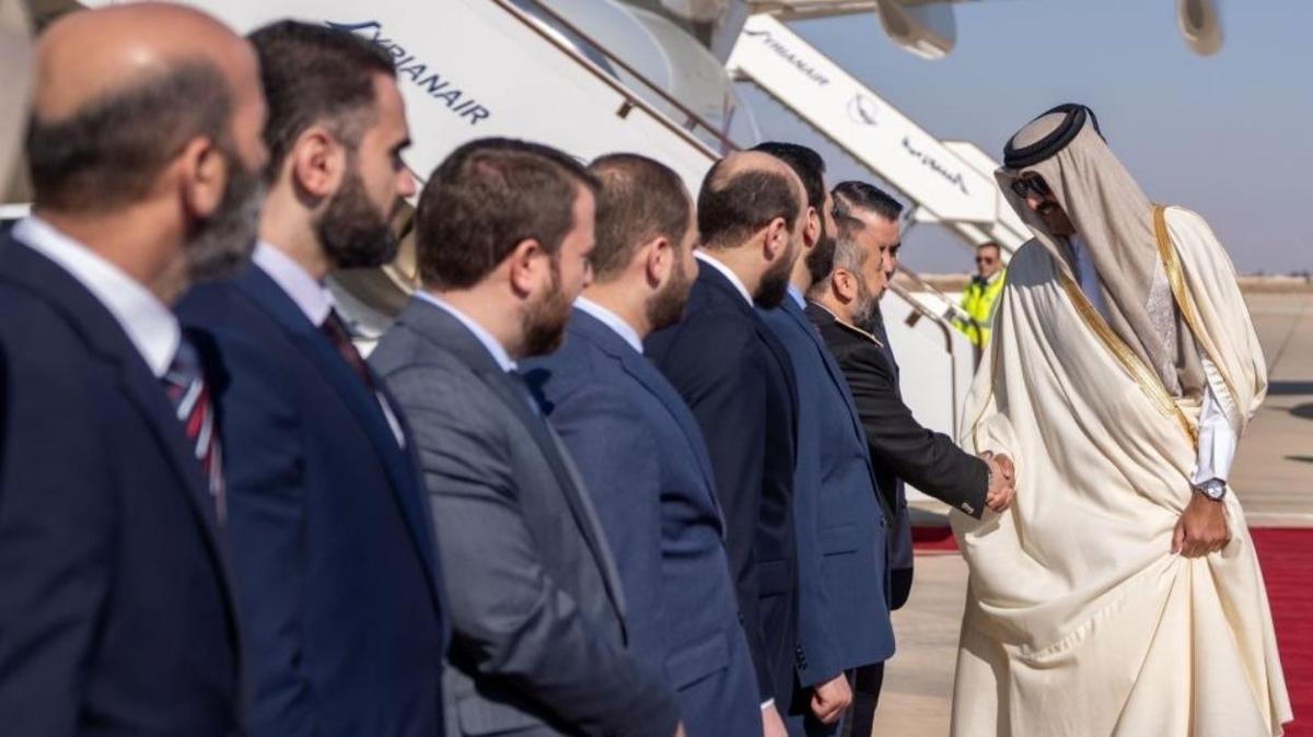 Katar Emiri Al Thani'den Suriye'ye resmi ziyaret