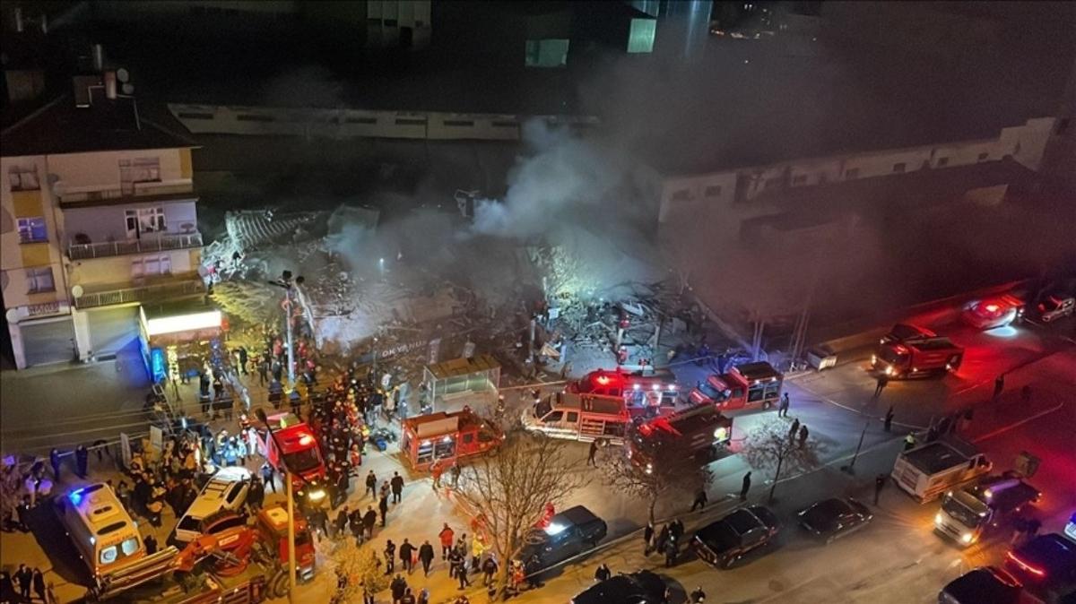Konya'da 2 kiiye mezar olan binann mteahhidine tutuklama karar