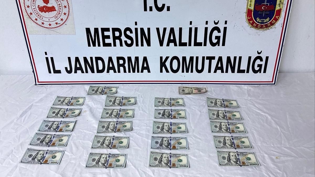 Mersin'de sahte dolar operasyonu: Gzaltna alnd